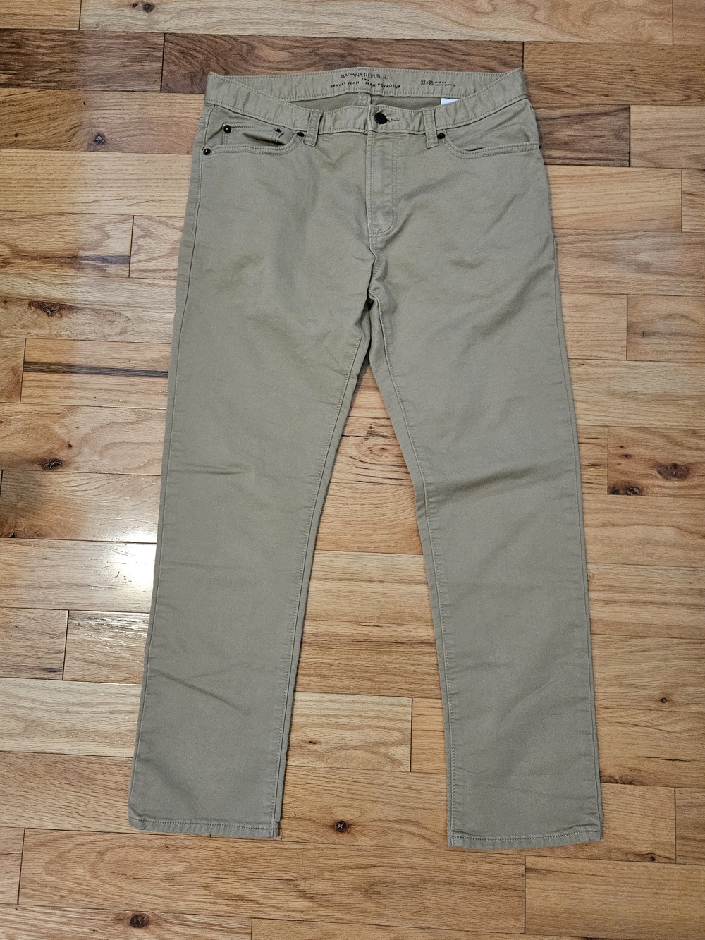 Banana Republic Men's Slim Fit Khaki - Neutral Tan